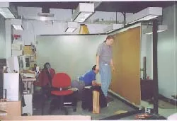 NAVE immersive display setup