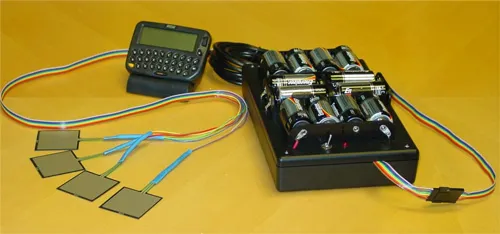 Wheelchair sensor measurement view
